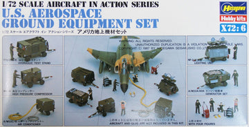Hasegawa [X72-6] 1:72 U.S. AEROSPACE GROUND EQUIPMENT SET | 4967834351066