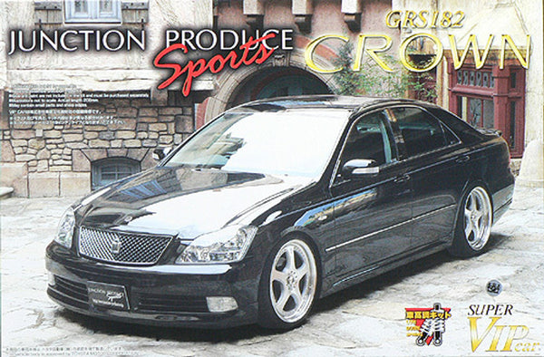 Aoshima SUPER VIPCAR: 1/24 JUNCTION PRODUCE SPORTS GRS182 CROWN (TOYOTA)
