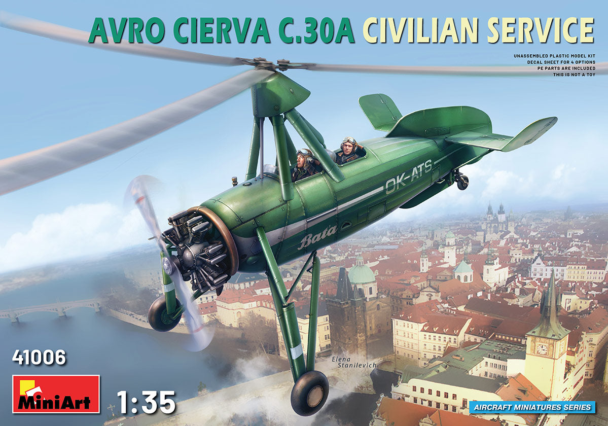 MiniArt Avro Cierva C.30A Civilian Service | 4820183312532