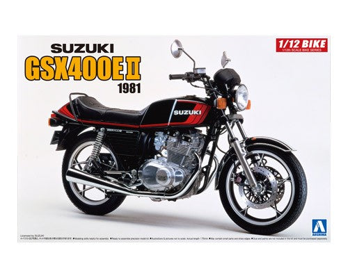 Aoshima 1/12 Suzuki GSX400E | 4905083054574