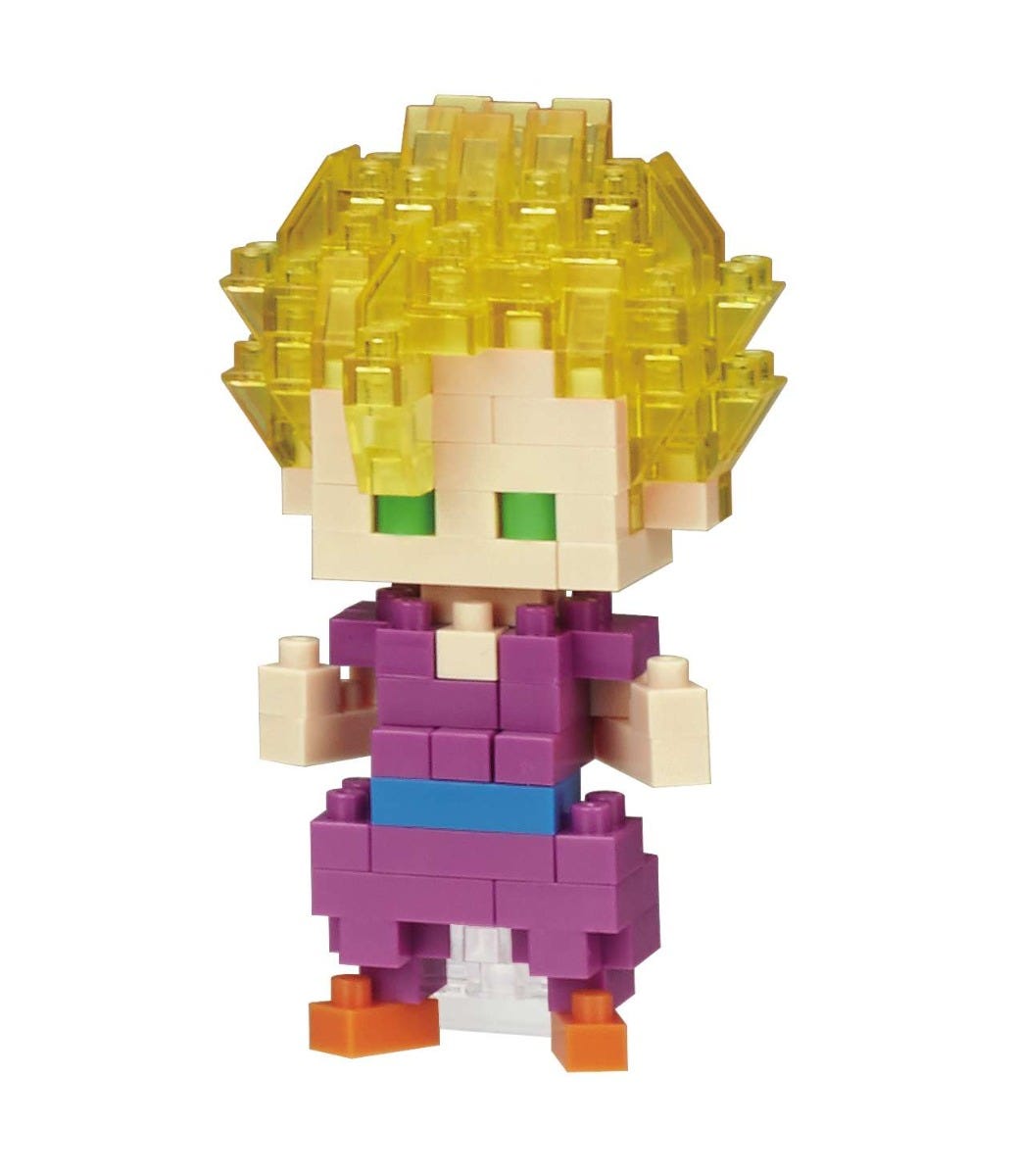 Nanoblock Character Collection Series, Son Gohan Super Saiyan 'Dragon Ball Z'