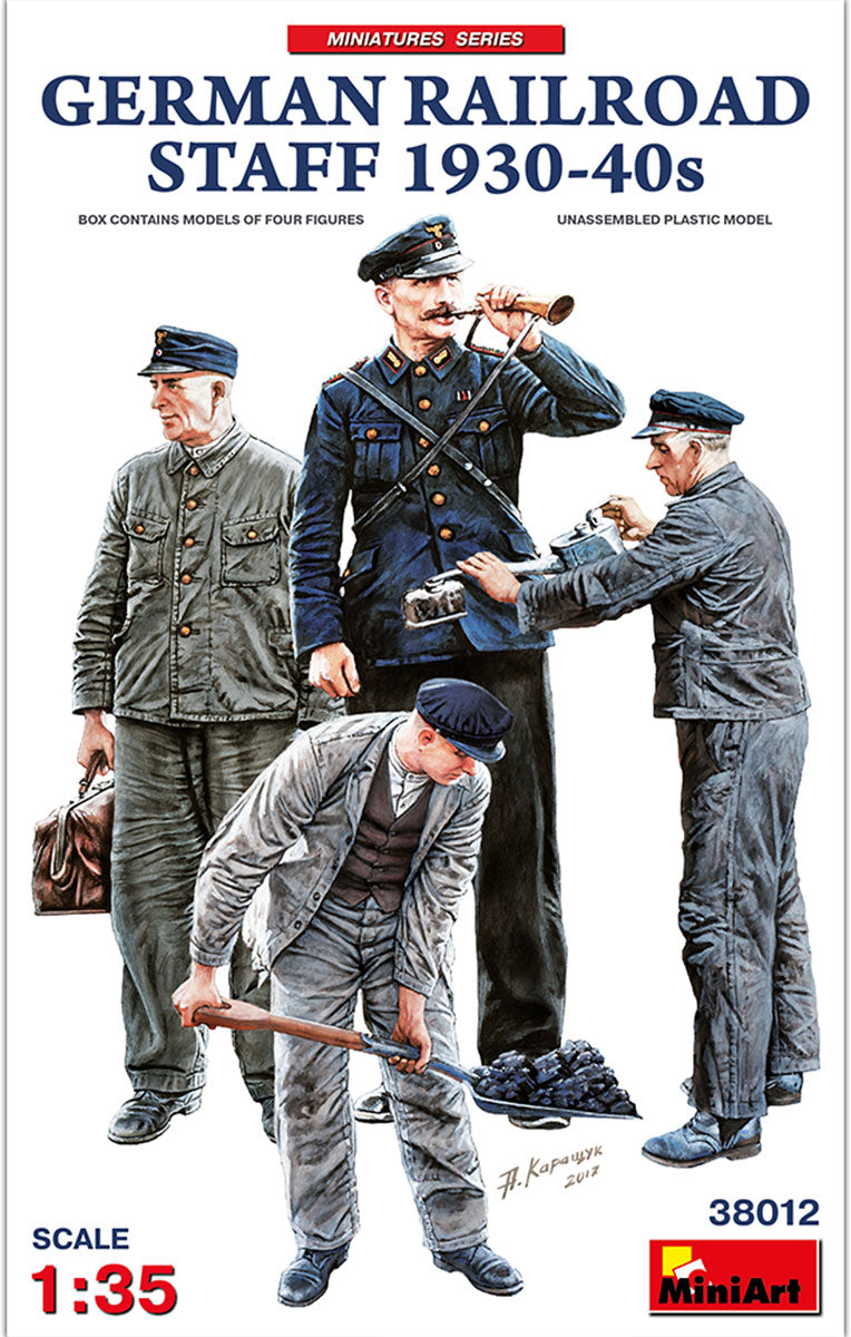 MiniArt German Railroad Staff 1930-40s | 4820183311986