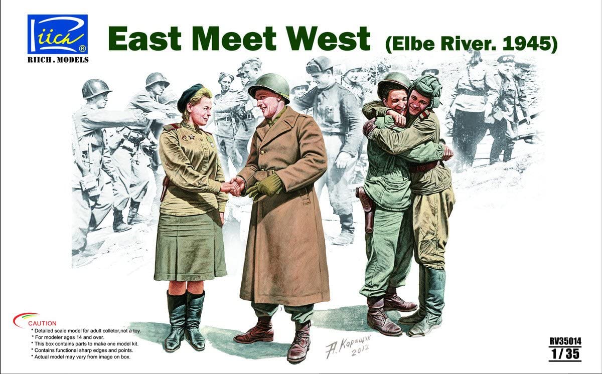 Riich 1/35 East meet West (Elbe River. 1945) | 6953391900128