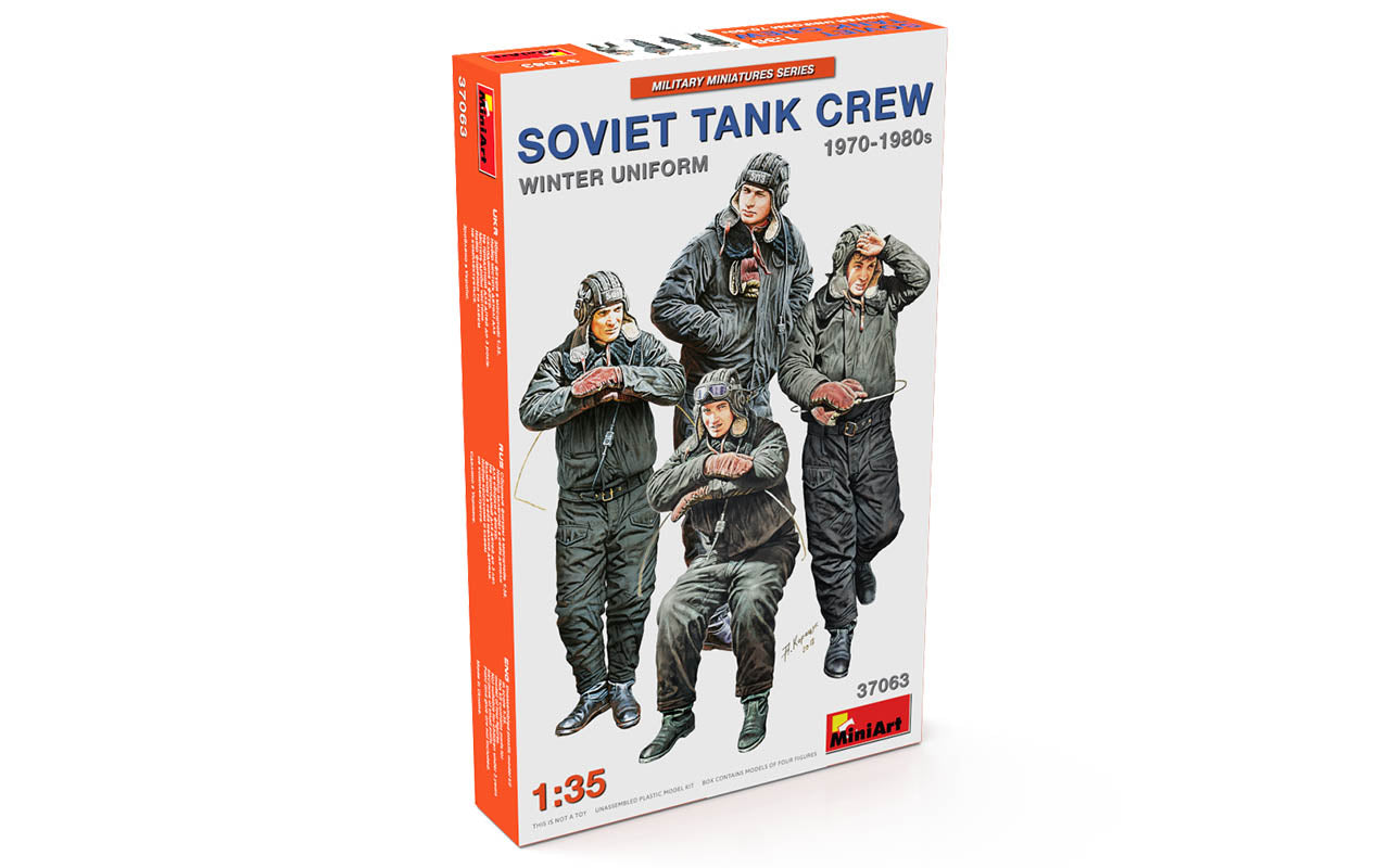 MiniArt 1/35 Soviet Tank Crew 1970-1980s. Winter Uniform | 4820183312587