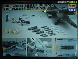 Hasegawa 1/48 WWII GERMAN PILOT FIGURES (X48-9) | 4967834361096