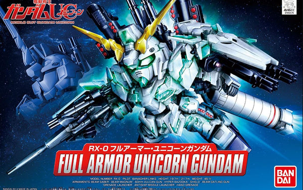 Bandai BB#390 Full Armor Unicorn Gundam 'Gundam UC', Bandai SD
