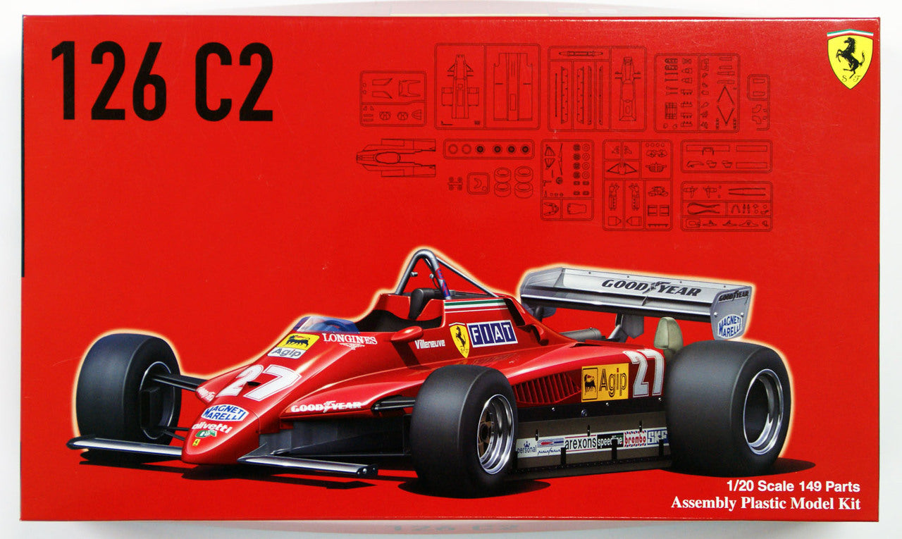 Fujimi 1/20 Ferrari 126C2 1982 | 4968728091945