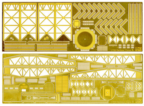 Fujimi 1/700 MS70012 Harbor Large Crane Set Etching Parts