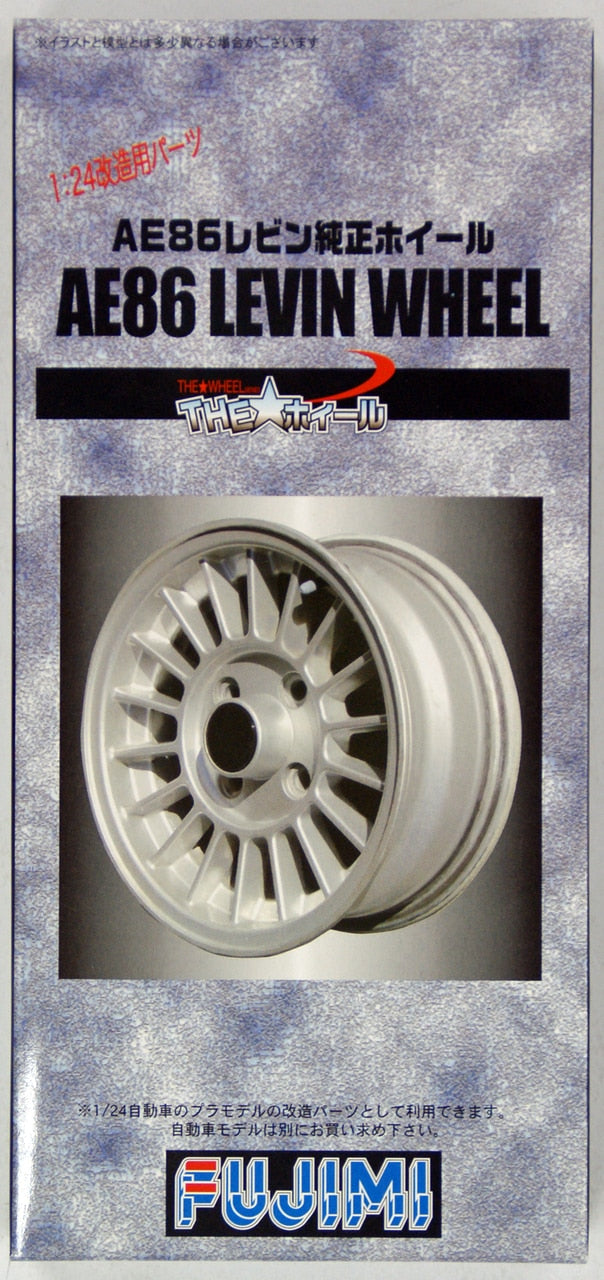 Fujimi 1/24 The Wheel Series (No.62) AE86 LEVIN Wheel & Tire Set 17 inch
