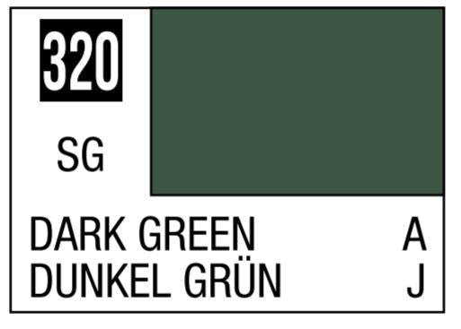Mr Hobby H320 Dark Green [Japan air self difence force F-1 camouflage] | 4973028922677