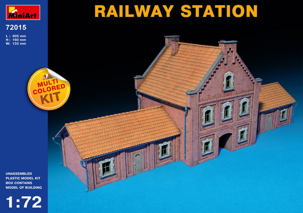 Miniart [72015] 1/72 Railway Station