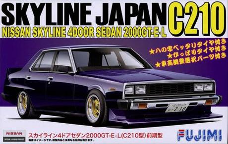 Fujimi Nissan Skyline 4Door Sedan 2000 GT-E-L (C210 Early)