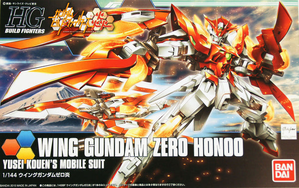 Bandai HGBF #33 1/144 Wing Gundam Zero Honoo 'Gundam Build Fighters Try'