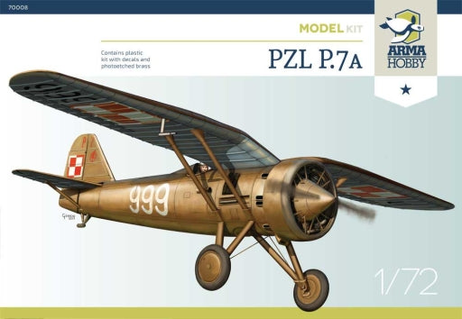 Arma Hobby 1/72 PZL P.7a Junior Set | 5907747901414