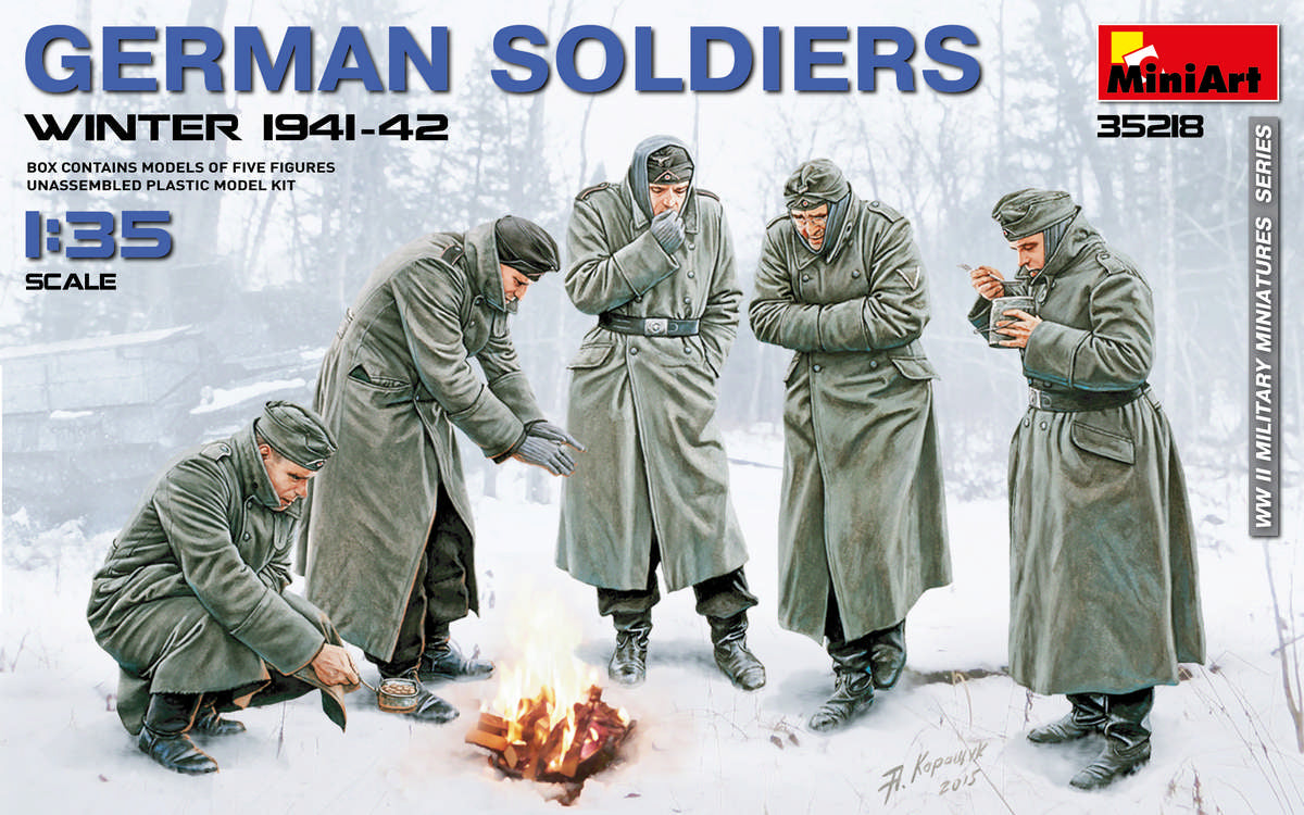 MiniArt 1/35 German Soldiers (Winter 1941-42) | 4820183310743