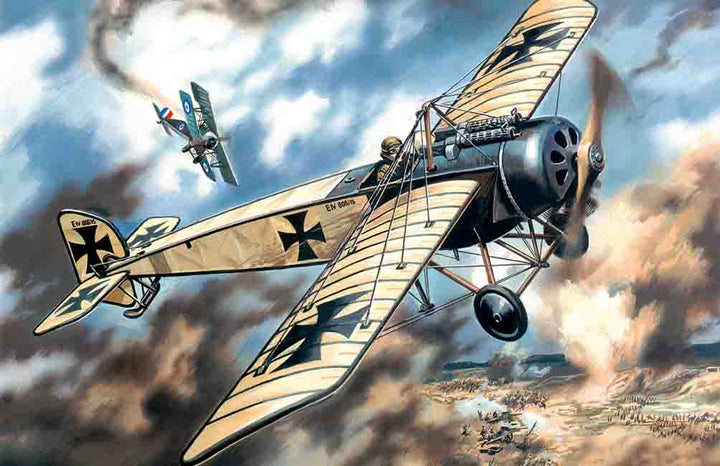 ICM 1/72 Pfalz E.IV, WWI German Fighter | 4823044400119
