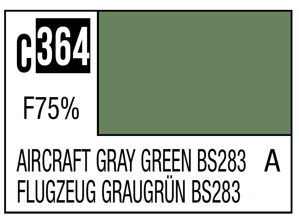 Mr Hobby C364 Aircraft Gray Green BS283 [RAF aircraft interior] | 4973028737158