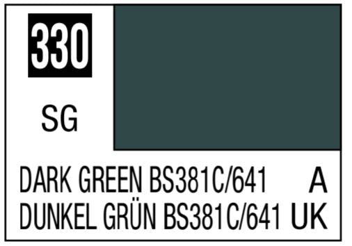 Mr Hobby H330  Dark Green BS381C/641 [RAF aircraft camouflage] | 4973028505207