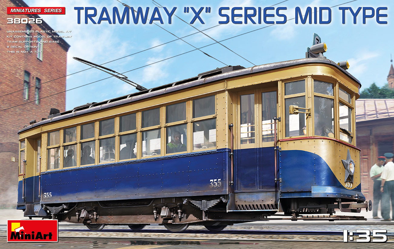 MiniArt 1/35 Tramway X-Series Mid Type | 4820183313720