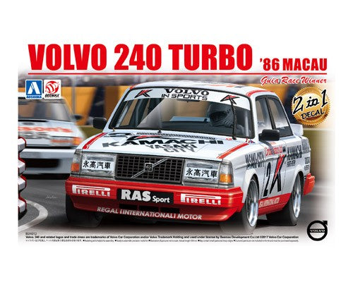 Aoshima Beemax 1/24 VOLVO 240 TURBO '86 MACAU Guia Race Winner Ver. | 4905083098257