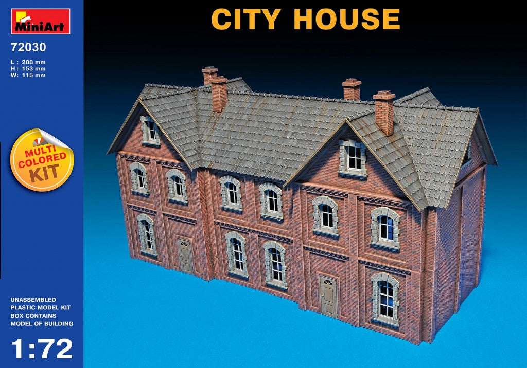 Miniart [72030] 1/72 City House | 4820041102978