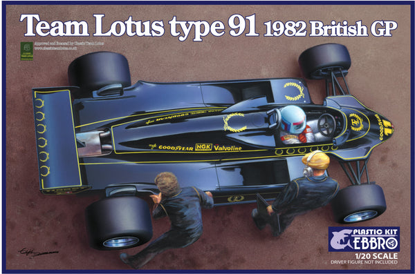 Ebbro 1/20 Team Lotus Type 91 1982