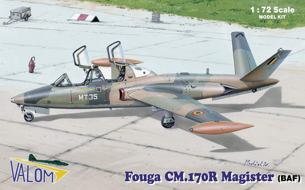 Valom 1/72 Fouga CM.170R Magister (BAF)