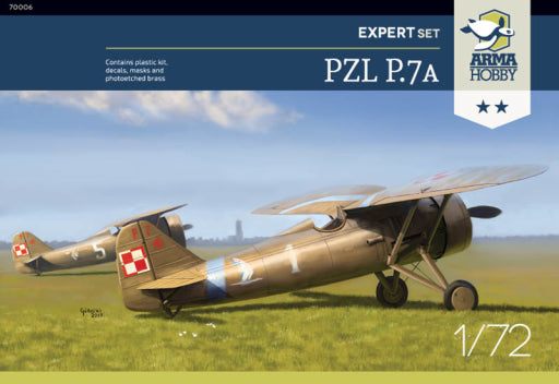 Arma Hobby 1/72 PZL P.7a Expert Set | 5907747900714