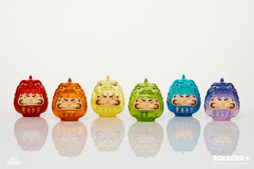 PP X MONSTER Rainbow Daruma Blind Box (Box of 6)