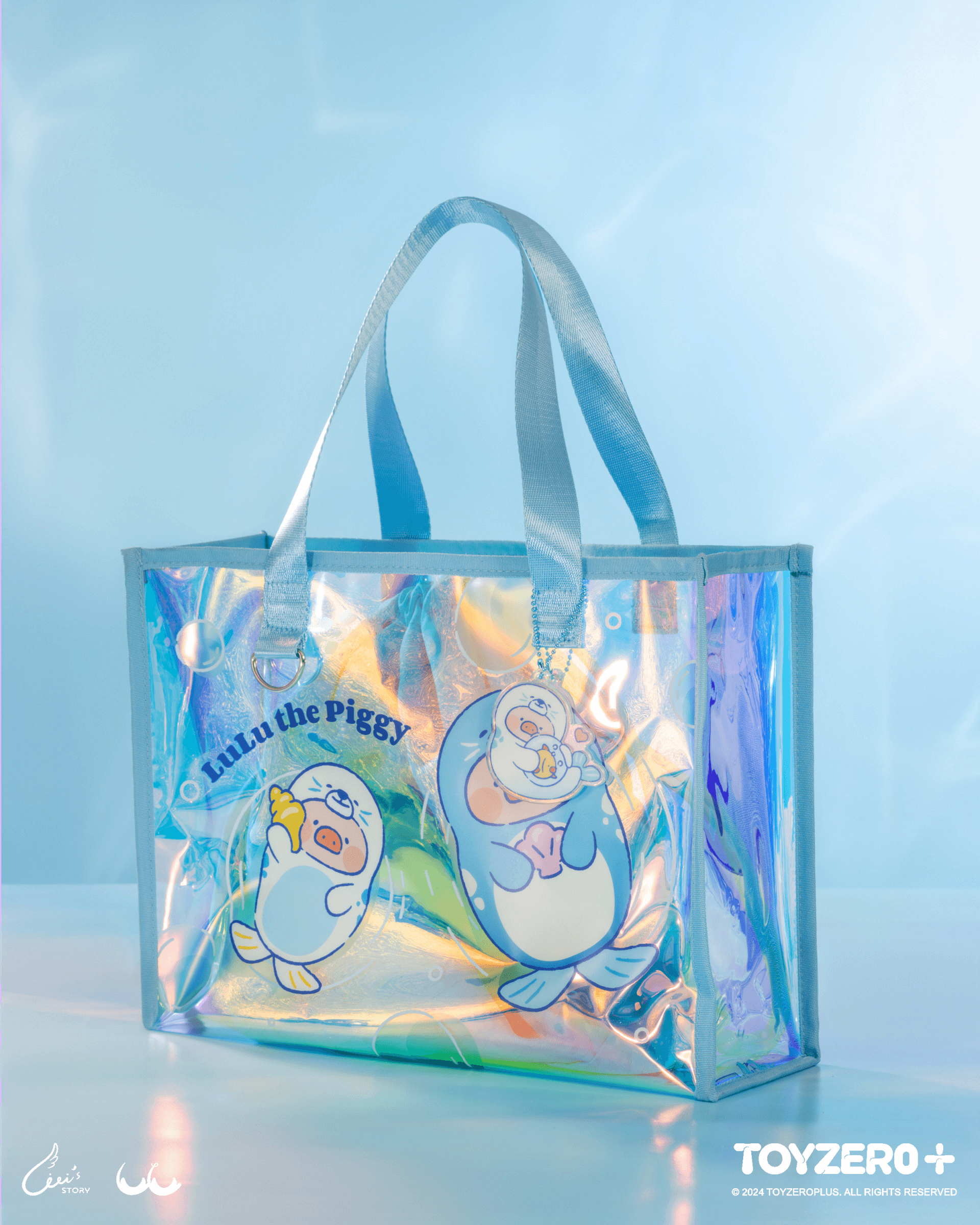 LuLu the Piggy Ocean - PVC Tote Bag (with rope bag) | 781005759291