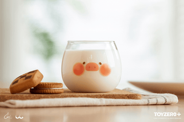 LuLu the Piggy - 300ML Glass Cup | 796548113752