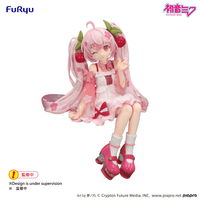 Hatsune Miku Noodle Stopper Figure -Sakura Miku 2025 Wink ver.- | 4571623510741