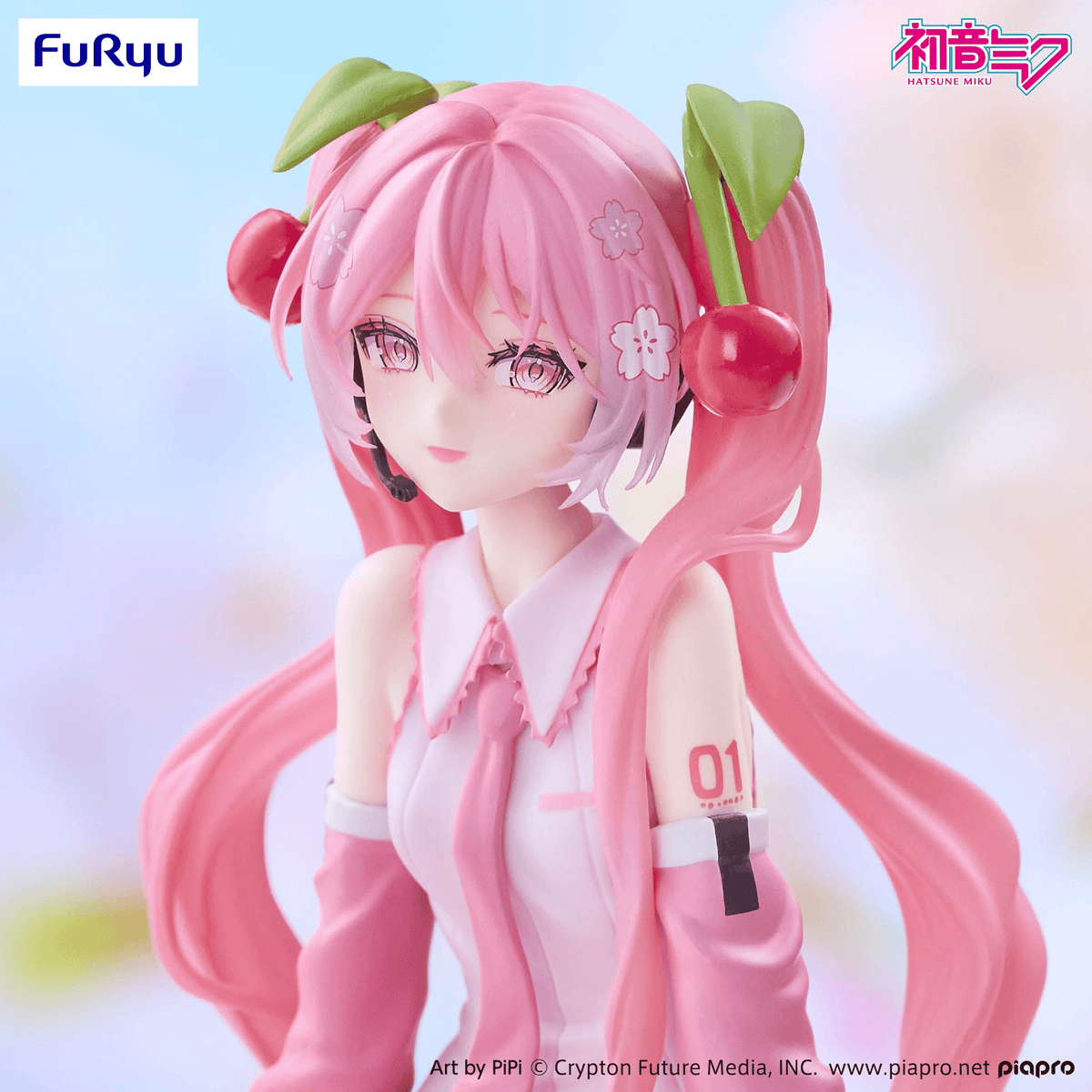 Hatsune Miku Noodle Stopper Figure -Sakura Miku 2026 Smile ver.-