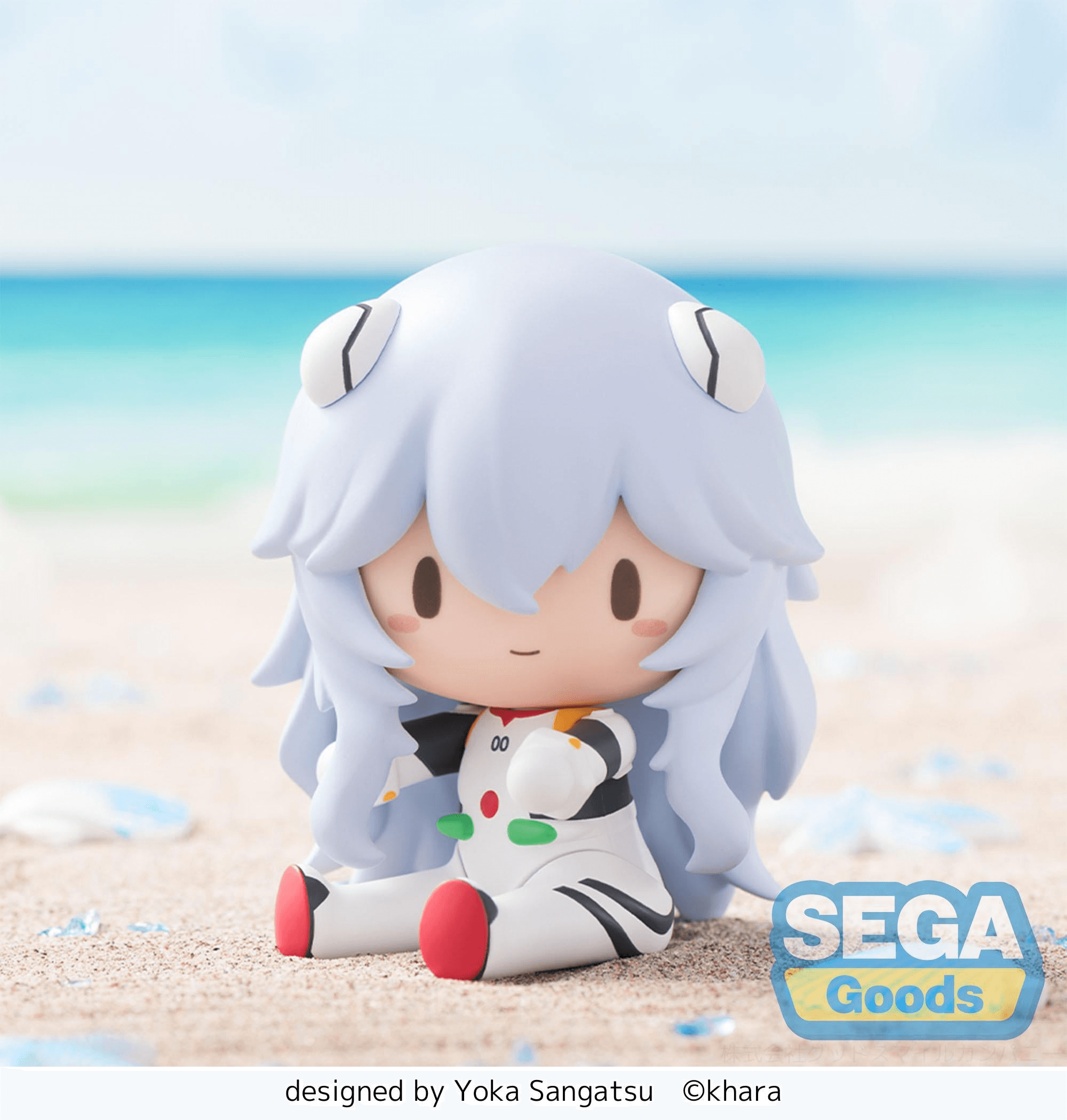 fuwa petit "EVANGELION: 3.0+1.0 Thrice Upon a Time" Chibi Figure "Rei" Long Hair | 4582733445878