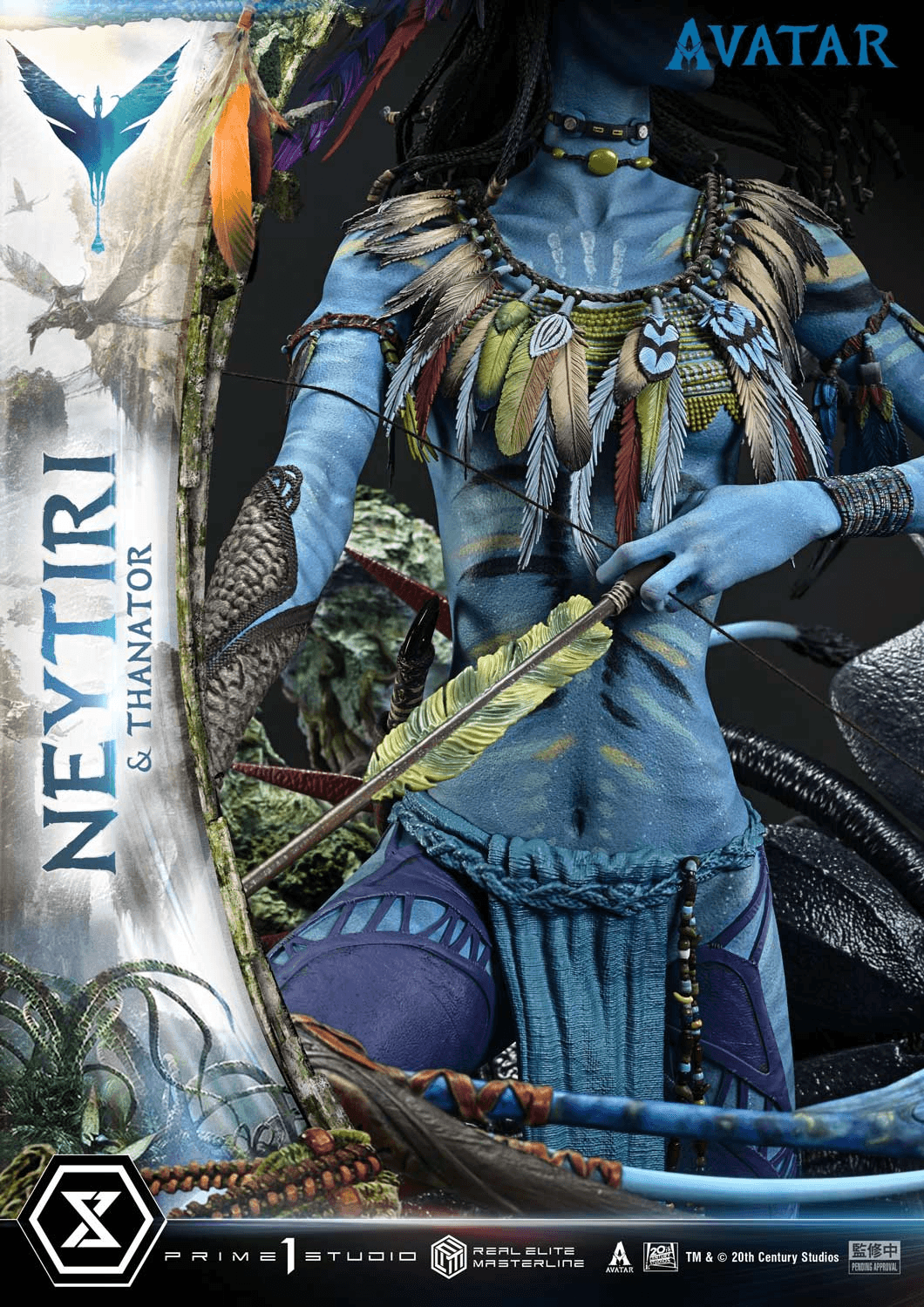  Real Elite Masterline Avatar (Film) Neytiri &amp; Thanator Avatar Legacy Collection | 4582647123282