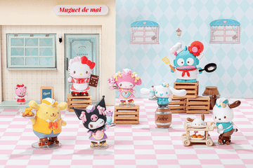 Sanrio characters Rollers Skating Restaurant Figures Blind Box (Box of 6)