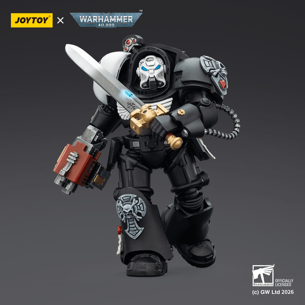 Raven Guard Terminator 1 with Power Sword and Storm Bolter | 6927054403240