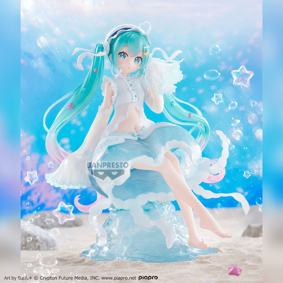 HATSUNE MIKU BANPRESTO EVOLVE Clearluxe-Jellyfish-FIGURE | 4983164300109