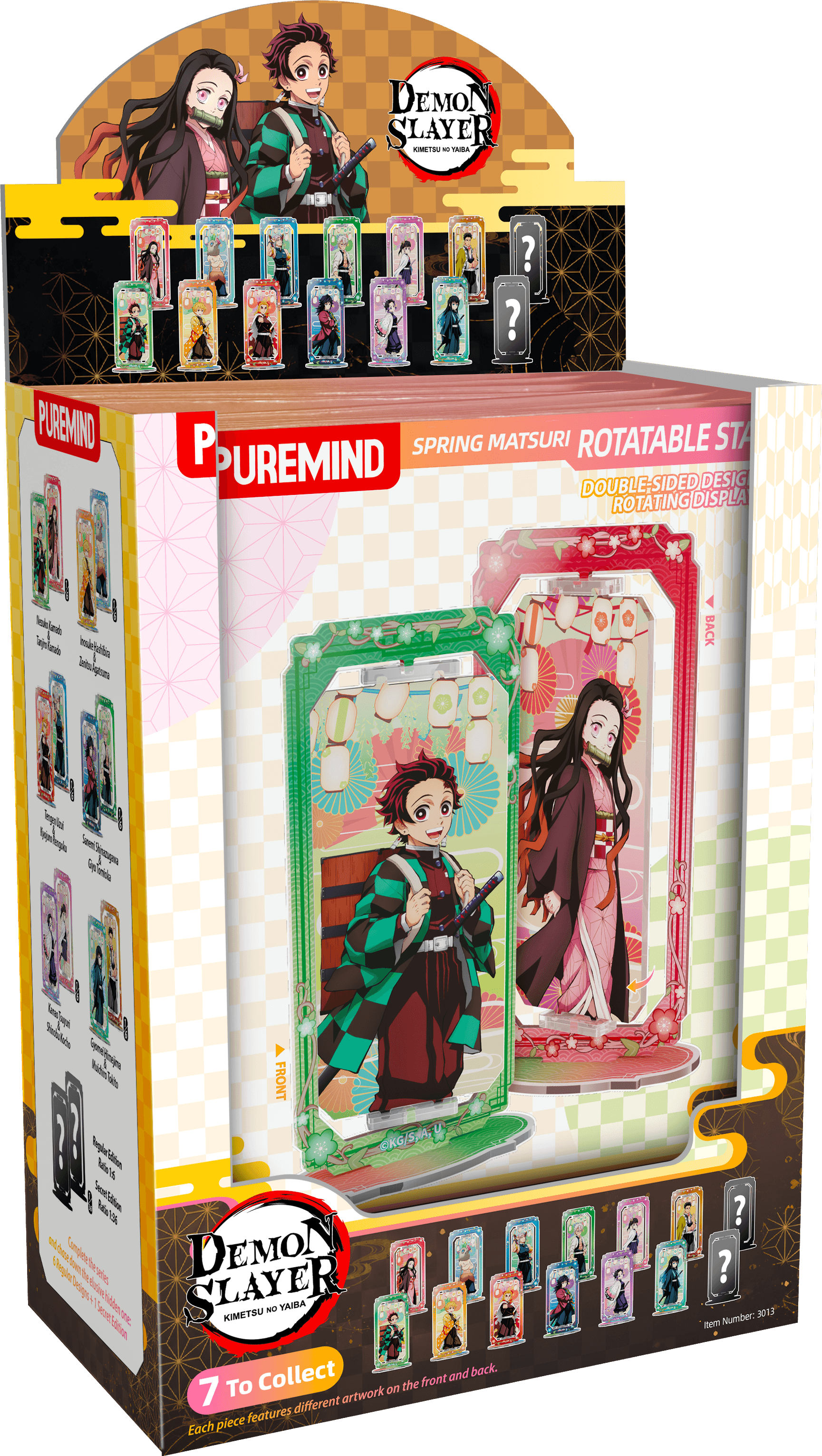 Demon Slayer - Spring Matsuri Rotatable Stand (Box of 6)
