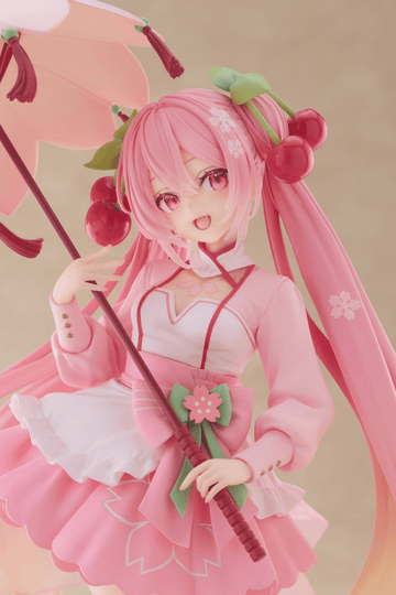 Sakura Miku AMP+ Figure (Sakura Dress Ver.) | 0840342404575