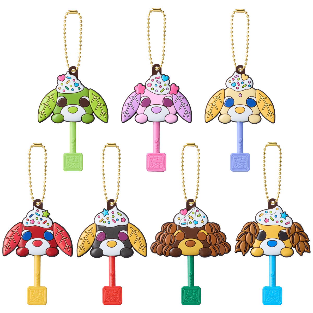 Lollipop Choco-Charm Ocha-Ken (Box of 10)