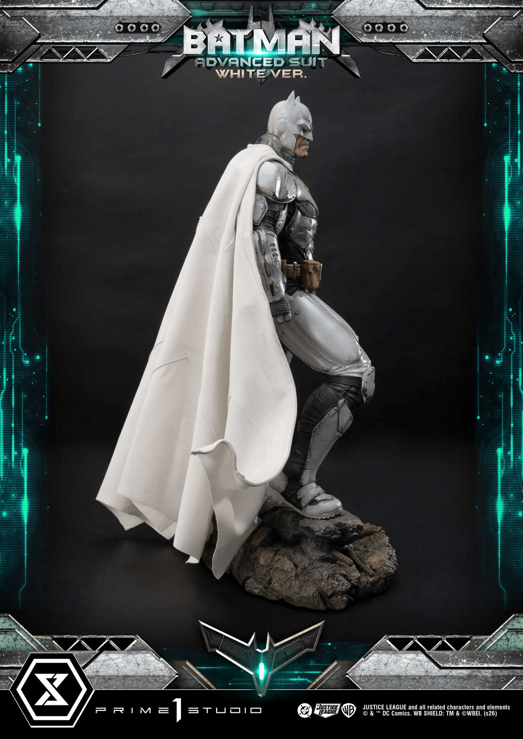 Ultimate Museum Masterline Justice League (Comics) Batman Advanced Suit White Ver. (Design By Josh Nizzi)