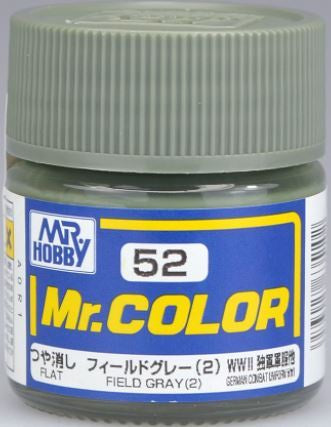 Mr Hobby Mr. Color 52 - Field Gray (2) (Flat/Tank) | 4973028635102