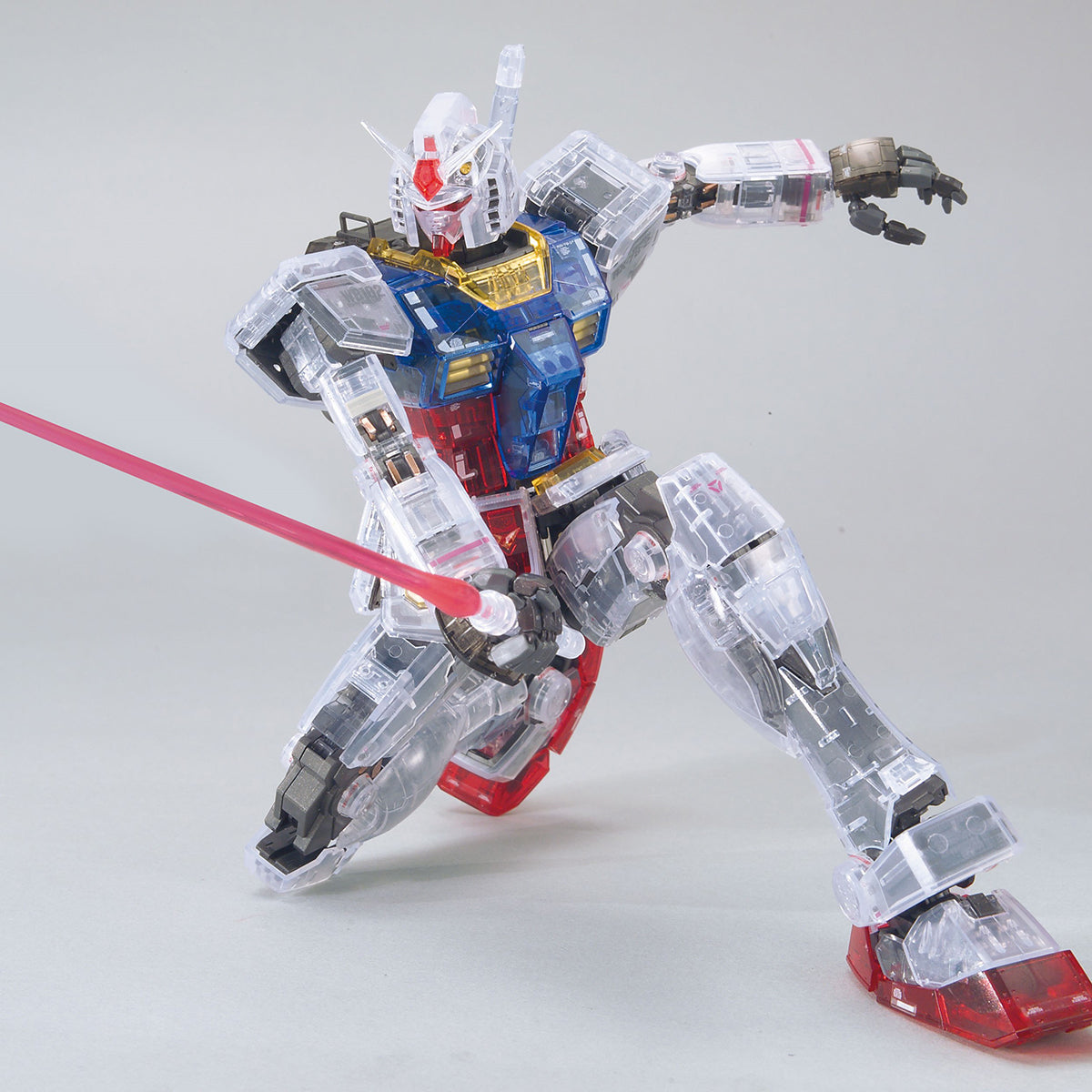 P-Bandai MG 1/100 The Gundam Base Limited RX-78-2 Gundam Ver.3.0 [Clear Color]