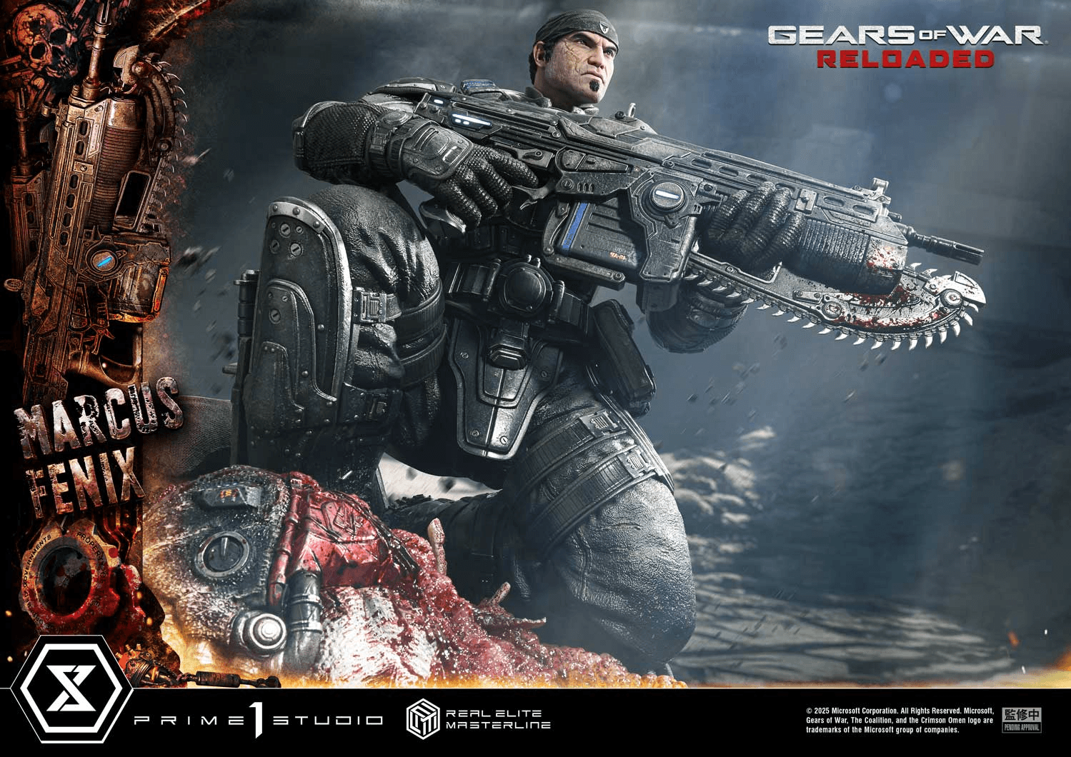  Real Elite Masterline Gears of War: Reloaded Marcus Fenix  | 4582647123473