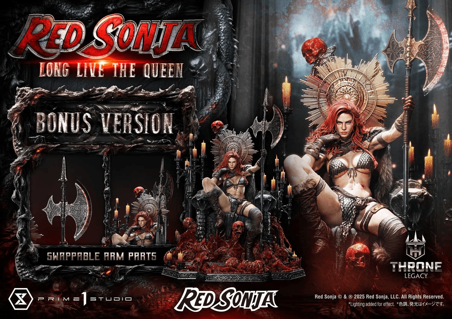 Throne Legacy Red Sonja Red Sonja : Long Live the Queen Bonus Version | 4582647122773