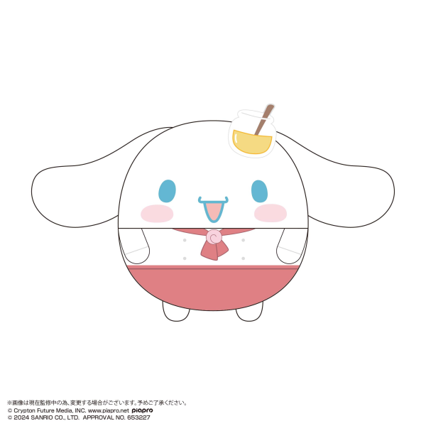 Hatsune miku×Cinnamoroll FUWA KORORIN Msize 2 (ITEM E) | 4580683625999
