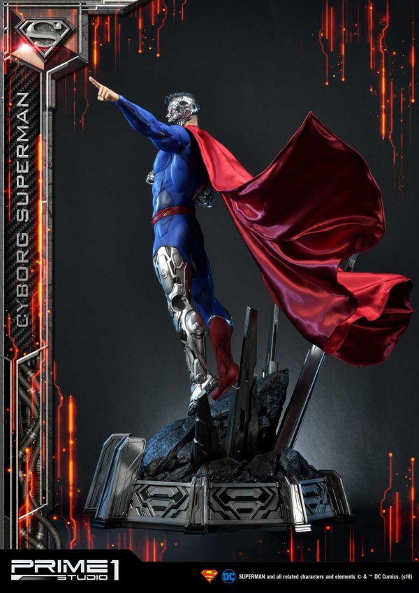 Prime 1 Studio Museum Masterline Superman (Comics) Cyborg Superman(4562471908002)(4562471908002)