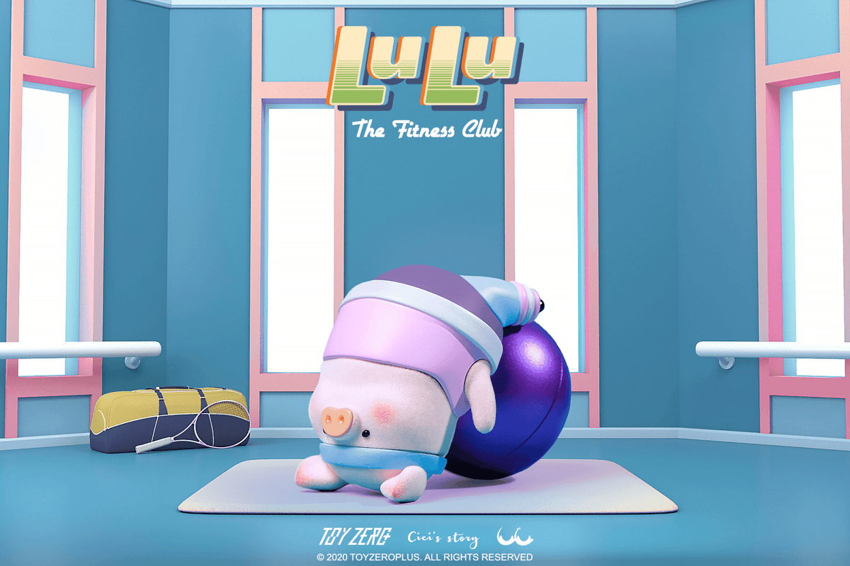 LuLu the Piggy - Fitness Club Series (Blind Box) (Box of 8)