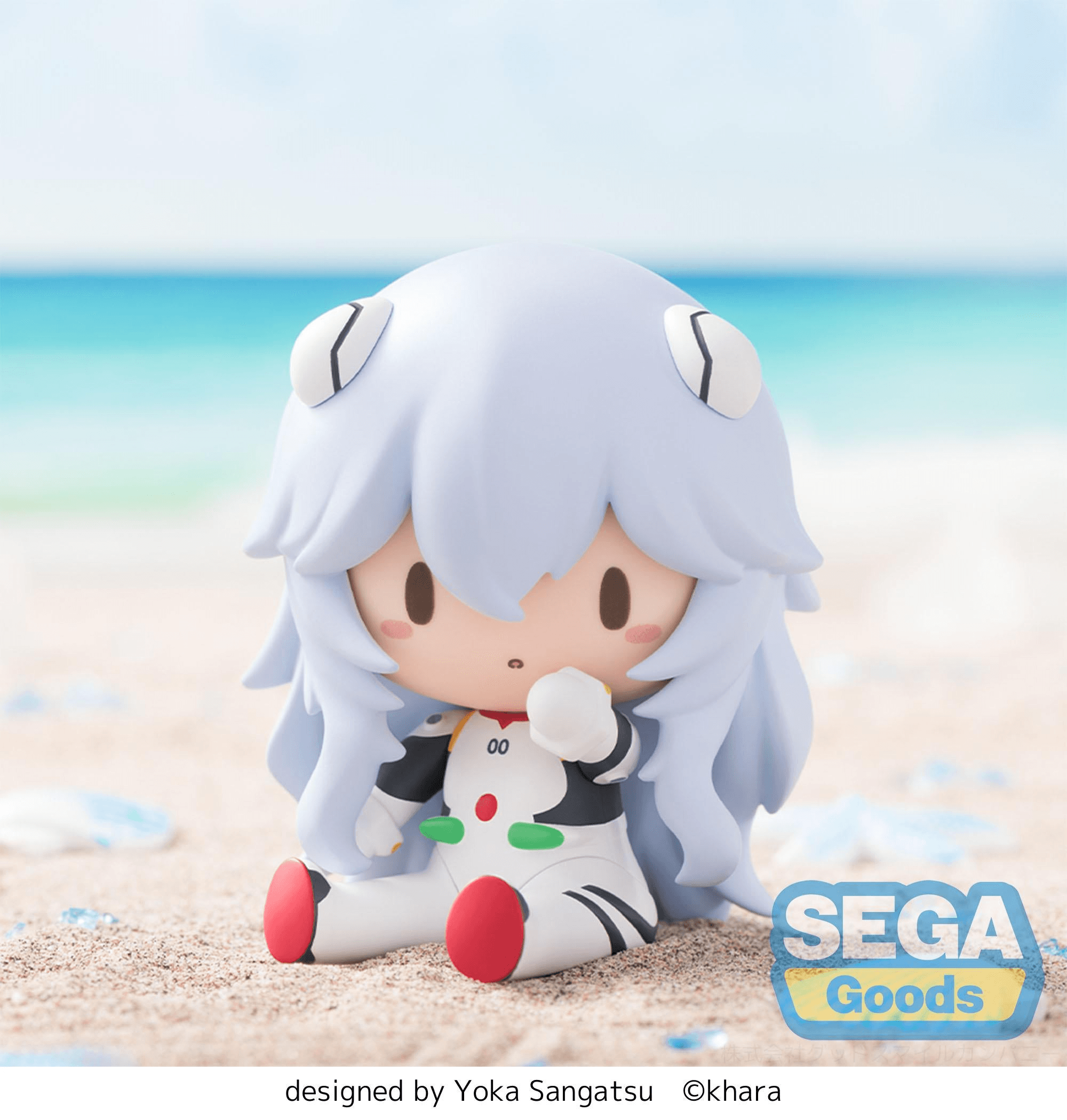fuwa petit "EVANGELION: 3.0+1.0 Thrice Upon a Time" Chibi Figure "Rei" Long Hair | 4582733445878
